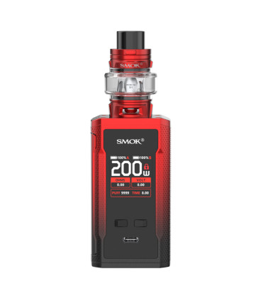 Smok R-Kiss 2 Kit 200 W. E-cigaret med Sub Ohm i sort rød - køb billig her!
